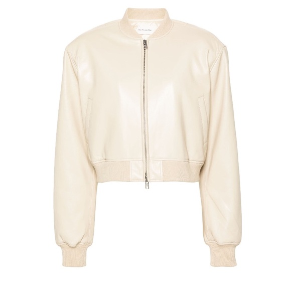The Frankie Shop Micky cropped bomber jacket NWT - Picture 2 of 6